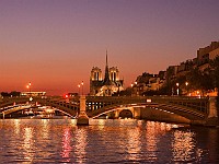 Noční Seina a Notre-Dame (27.9.209)